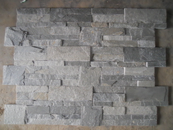 grey wall cladding ledge stone panel 18*35cm 
