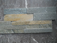 grey and yellow slate wall stone 18 