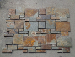 natural slate rusty color pattern