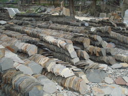california gold slate pattern quarry