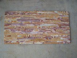 multicolor sandstone ledge wall stone