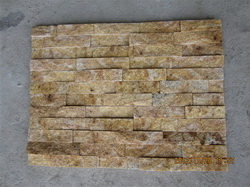 golden quartzite wall stone veneer