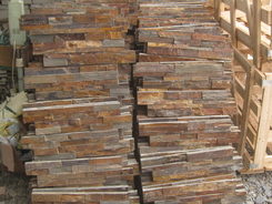 golden california retaining wall stone panel 