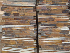rusty decorative wall stone 15*60 cm