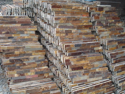 4 stripes rust wall stone factory 