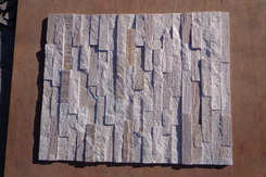 4 stripes Golden Quartzite 24"*6" wall stone panel