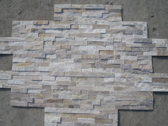 4 stripes Quartzite wall stone