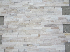 Golden Quartzite 10*40cm,interlock cultured stone